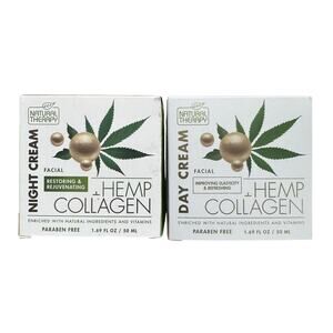 Natural Therapy Hemp & Collagen Improve Elasticity Refresh Day/Night Cream